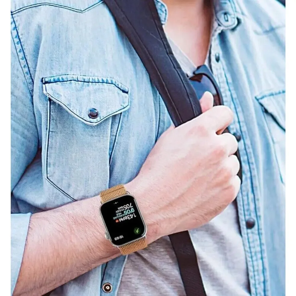 Apple Watch Band Nylon Strap Elastic 38/40/41mm Everyday Wear Minimal Aesthetic